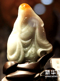 冯志文雕刻翡翠精品（图）  第4张