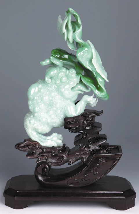 慈禧的翡翠手镯图片首届揭阳市工艺美术莲花奖作品欣赏  第10张