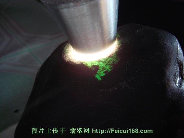 普陀山翡翠玉观音原石中国翡翠毛料欣赏与交流--莫弯老场半明半赌料(组图十)  第5张