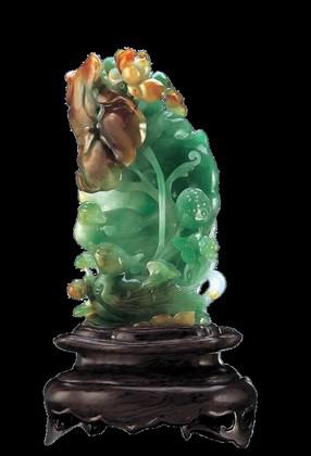 翡翠莲花的雕刻寓意  第6张