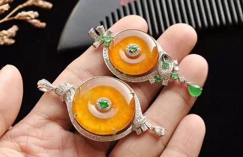 翡翠鉴定评估师培训班翡翠之美--极品冰黄  第3张