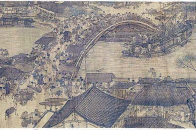翡翠玉石上的《清明上河图》微雕玉册  第3张