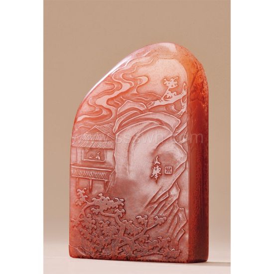 一只翡翠手镯多重寿山石精品走俏福建拍场  第2张