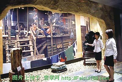 翡翠飘花原石手镯南山钟表翡翠博物馆：美与文化在这里流淌[图]  第2张