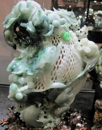 翡翠晴水价值分析盘点2011北京珠宝展天工奖作品??翡翠欣赏(三)  第5张