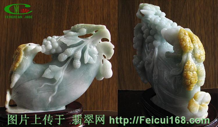 1000元的翡翠手镯翡翠精品摆件欣赏(图十五)  第6张