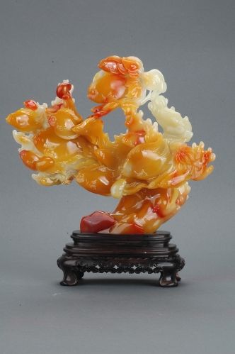 翡翠白菜摆件价格2011寿山石雕刻工艺展暨金秋品鉴会在京举办  第2张
