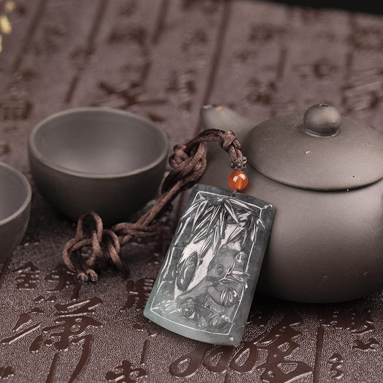 乌鸡种翡翠，黑得很好看  第4张