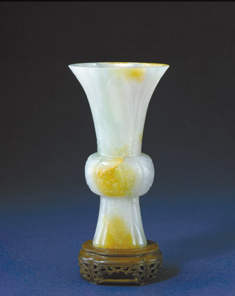 缅甸翡翠白绿玉山水牌故宫收藏的十大翡翠珍品⑩