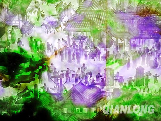 吗鉴别白翡翠翡翠《清明上河图》惊艳亮相玉器百花奖  第2张
