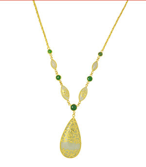 翡翠价格金雅专业诠释“金镶玉”的时尚文化(组图)  第6张