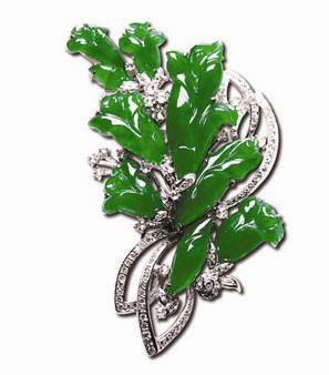 翡翠胸针 “别”出新意  第5张