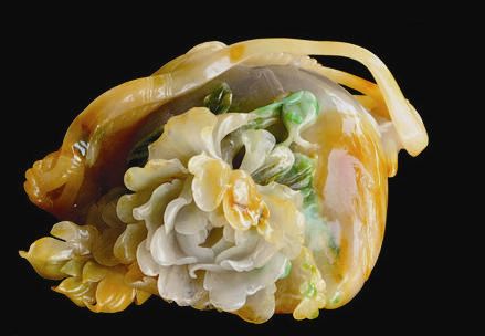 翡翠手镯销售技巧赏牡丹之美品翡翠之韵  第3张