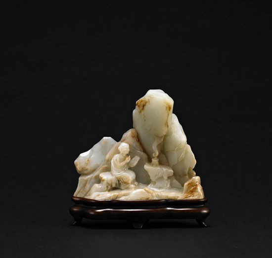 紫罗兰翡翠镯子图片清乾隆-翡翠雕福寿纹螭龙耳四方瓶亮相匡时秋拍  第3张