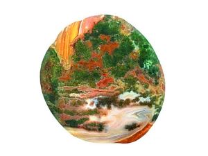 大自然神功妙笔：雨花石上的瀑布图(图)  第2张