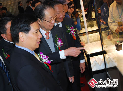 翡翠手镯鉴定技巧第二届中国云南•昆明国际珠宝展开展 展品突出翡翠为主  第2张