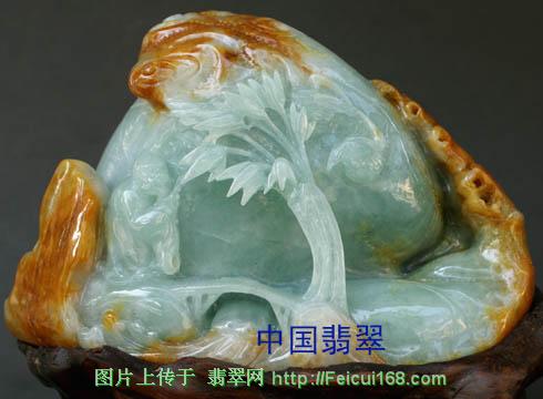 翡翠原石拿的手上压手翡翠绝世珍品欣赏(图二十六)  第4张
