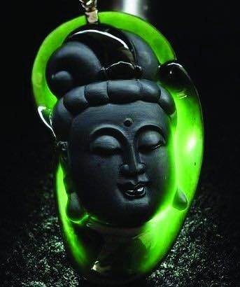 市场上黑色的翡翠到底是墨翠还是黑翡翠，如何区分  第4张