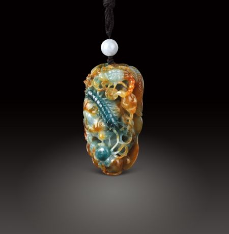 翡翠俏雕雅致传神(图)  第3张