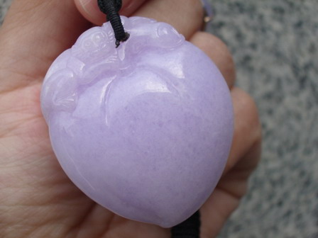 马牙种翡翠挂件【欢欢翠屋】精品翡翠欣赏  第1张