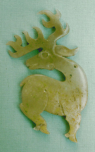 商周玉鹿鉴赏：鹿纹图案  第2张