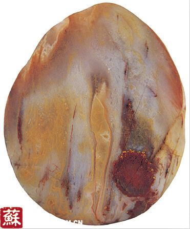 南京一民间收藏达人开雨花石图片展  第3张