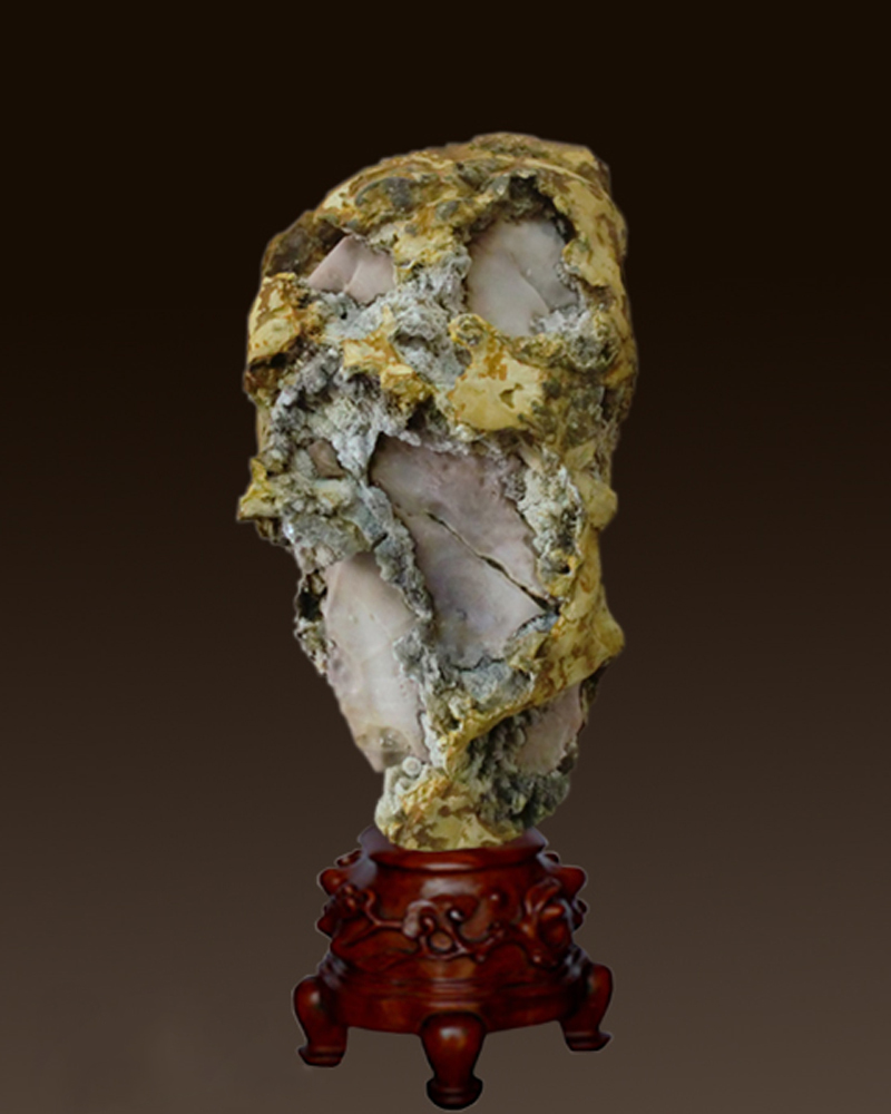 白灵壁石：石中有灵 温润如玉  第7张