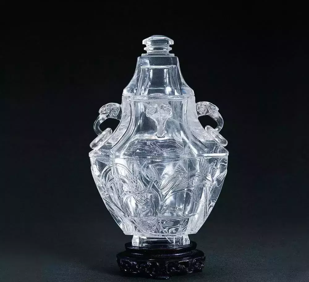 天然翡翠a货价格手珠清代水晶，精美绝伦！  第39张