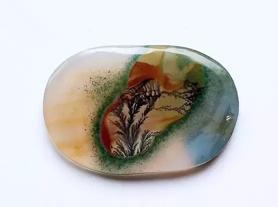 翡翠手镯多大尺寸最贵如诗如画的天然玛瑙，鬼斧神工！  第15张