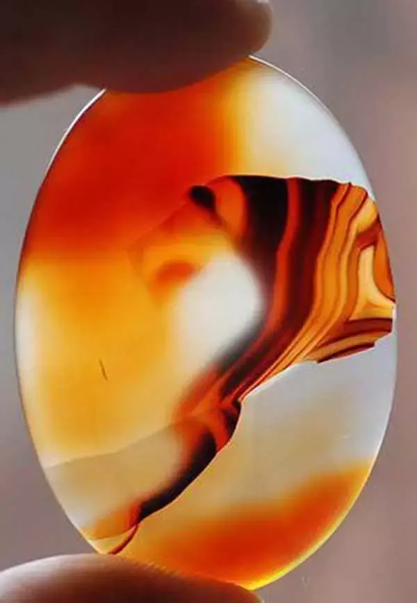 翡翠手镯多大尺寸最贵如诗如画的天然玛瑙，鬼斧神工！  第31张