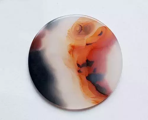 翡翠手镯多大尺寸最贵如诗如画的天然玛瑙，鬼斧神工！  第37张