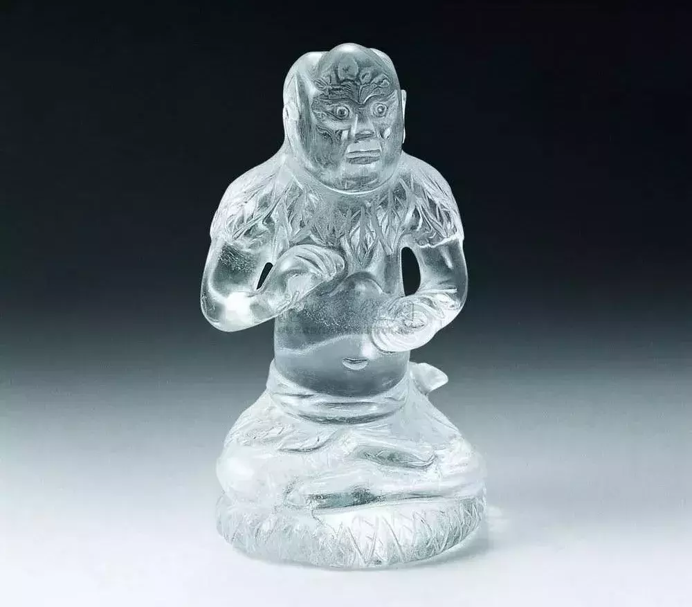 天然翡翠a货价格手珠清代水晶，精美绝伦！  第34张