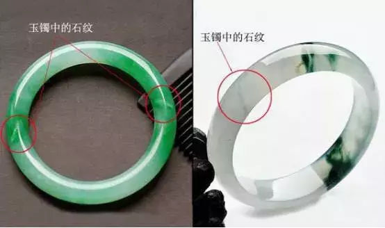 带癣的翡翠手镯价值影响翡翠价值的因素有哪些！  第5张