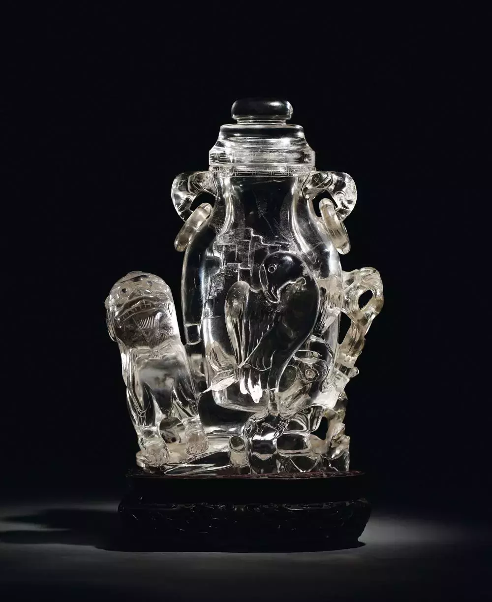 天然翡翠a货价格手珠清代水晶，精美绝伦！  第5张