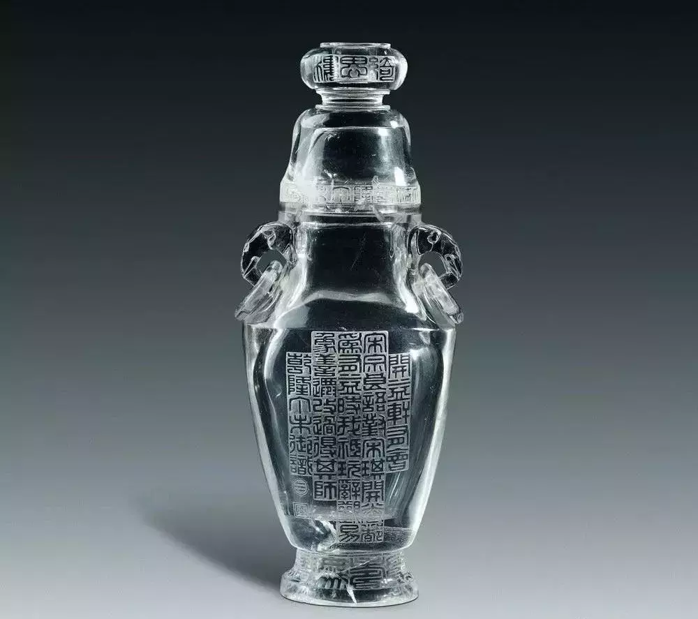 天然翡翠a货价格手珠清代水晶，精美绝伦！  第42张