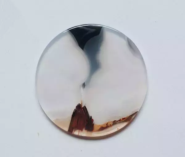 翡翠手镯多大尺寸最贵如诗如画的天然玛瑙，鬼斧神工！  第21张