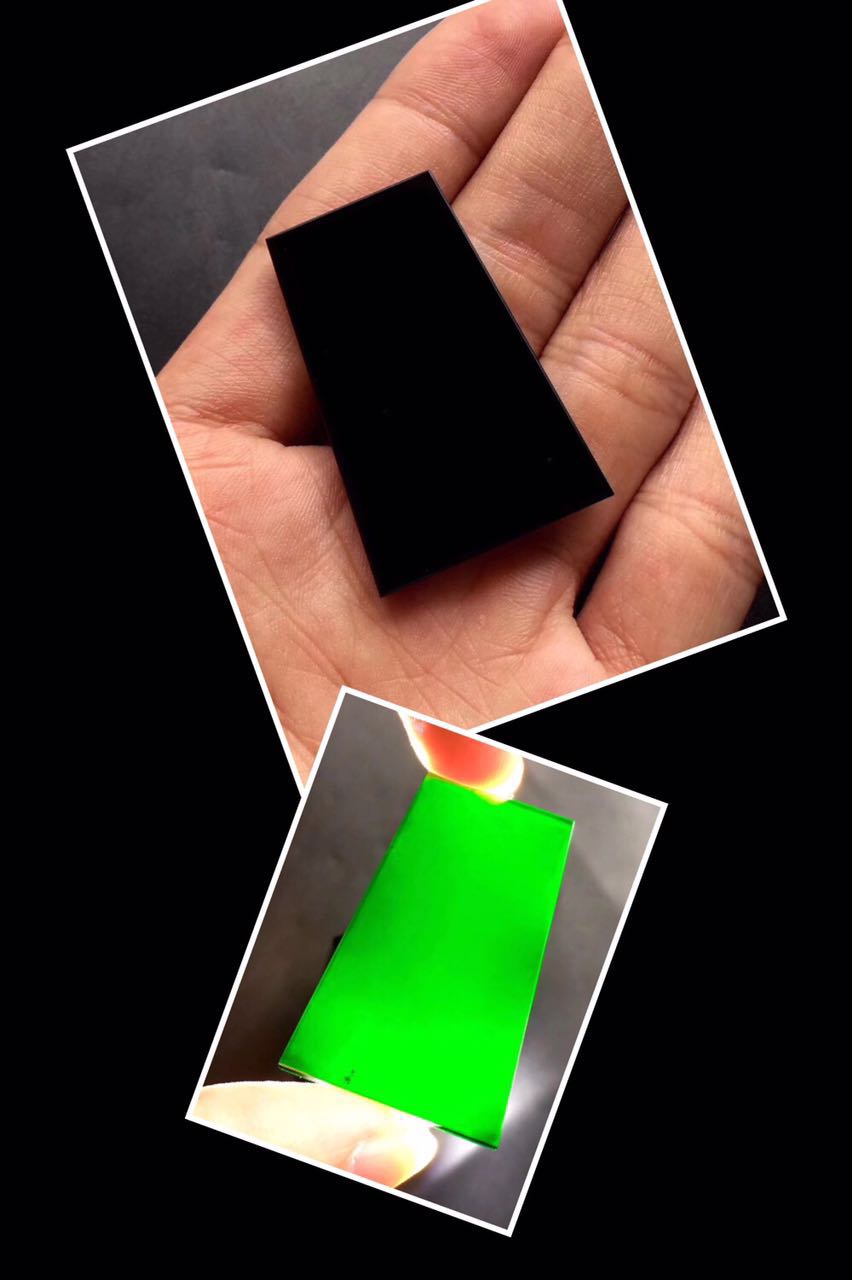 浅绿翡翠挂件a货价格新手如何看墨翠翡翠及其价值  第2张