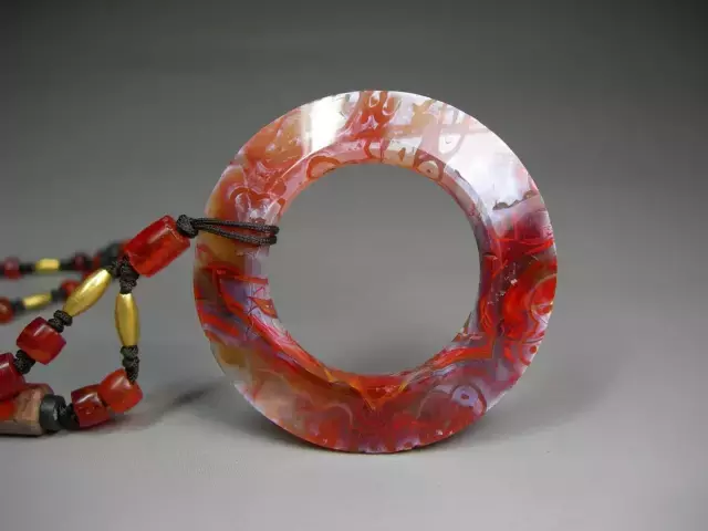 翡翠手镯多大尺寸最贵如诗如画的天然玛瑙，鬼斧神工！  第4张