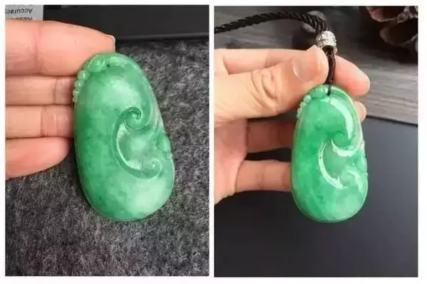 翡翠处理手镯图片欣赏翡翠毛货为什么便宜，它到底能不能买，一起看看里面的门道  第4张
