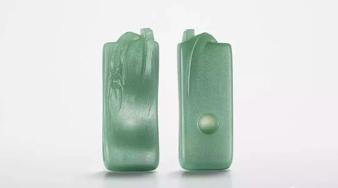 和田玉“青色”的诱惑，鸭蛋青、沙枣青、塔青……  第21张