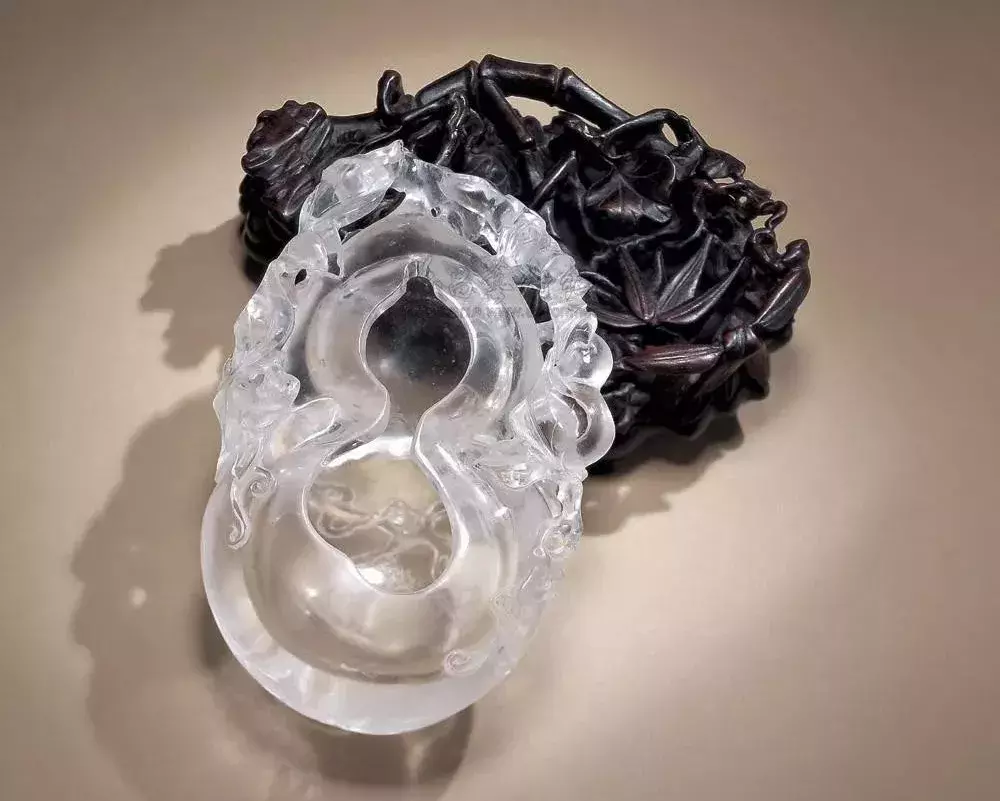 天然翡翠a货价格手珠清代水晶，精美绝伦！  第2张