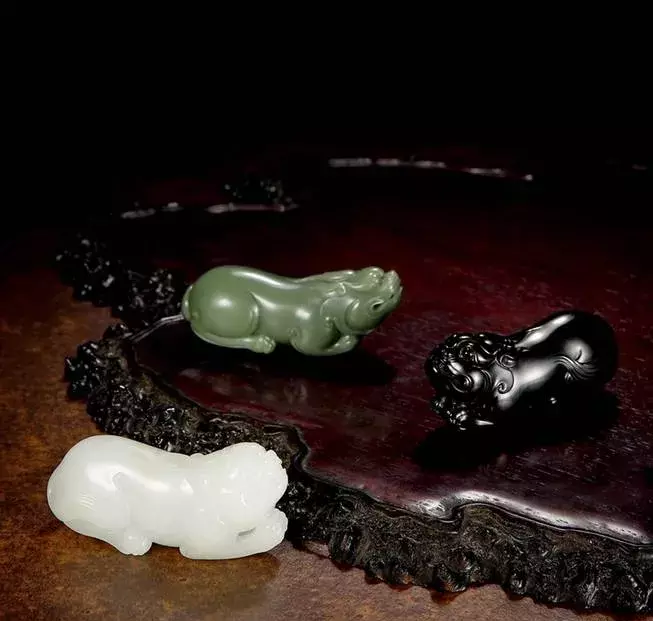 和田玉“青色”的诱惑，鸭蛋青、沙枣青、塔青……  第9张