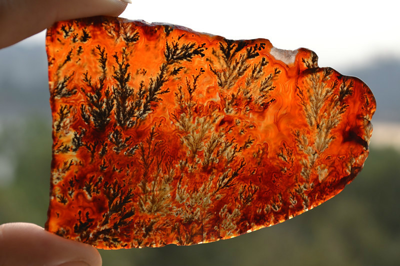 翡翠手镯多大尺寸最贵如诗如画的天然玛瑙，鬼斧神工！  第9张