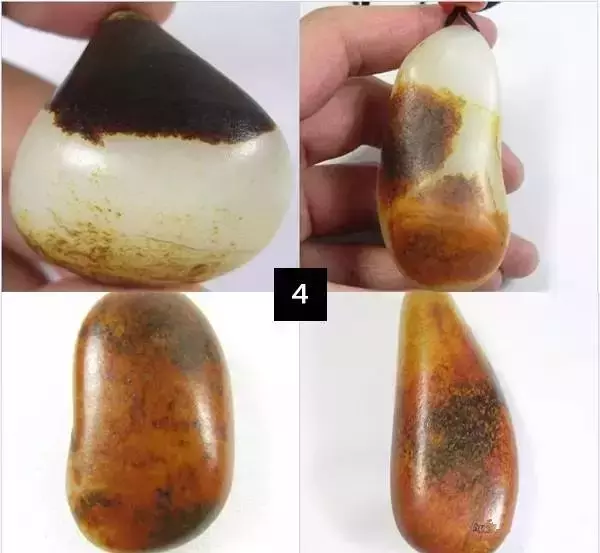 23张和田玉真假皮色对比图，看懂了再也不怕被坑  第5张