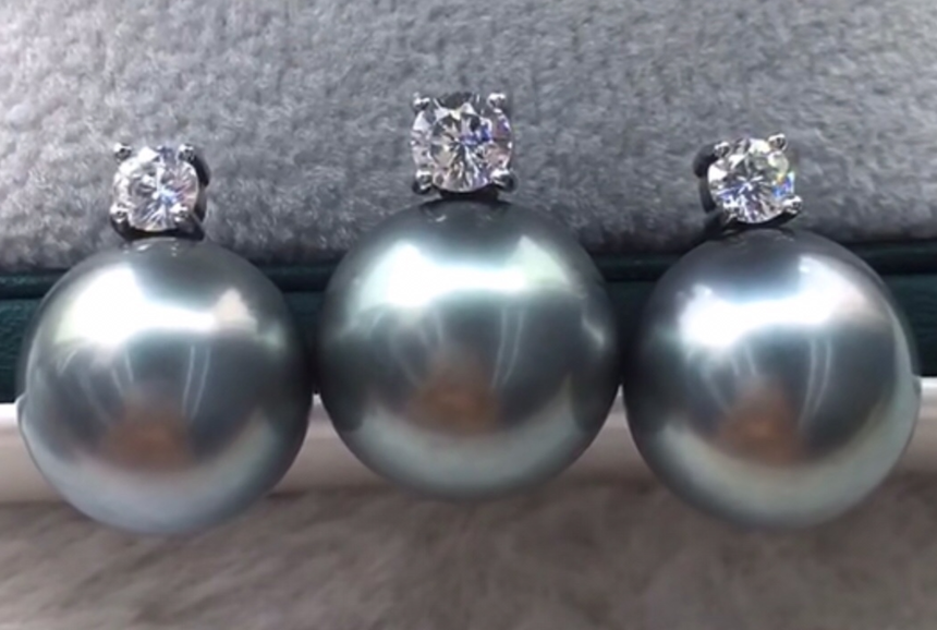 大自然的产物，神秘而稀有，珠中皇后的大溪地黑珍珠  第6张