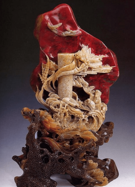 翡翠手镯掉到地上飙升6亿的极品鸡血石，万中无一，让人震惊！！  第16张