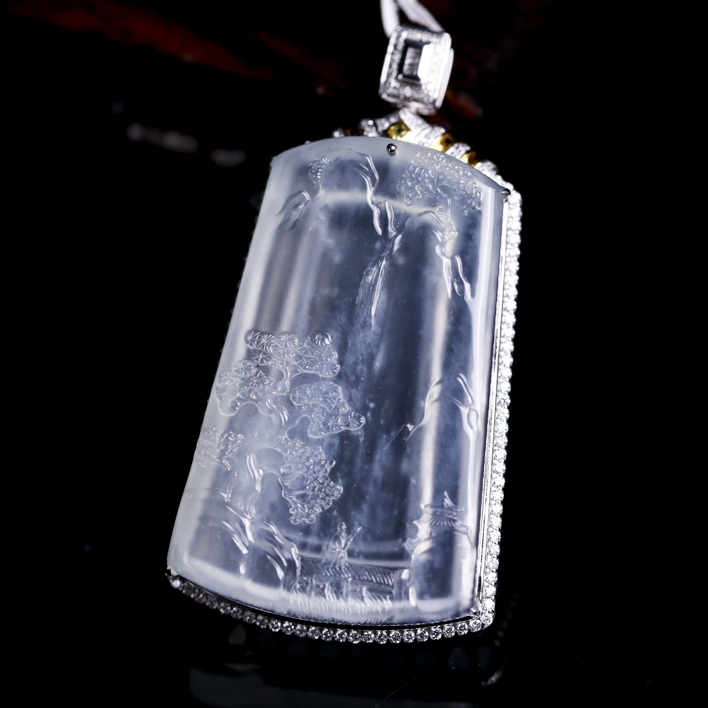 蓝水翡翠值钱吗？  第2张