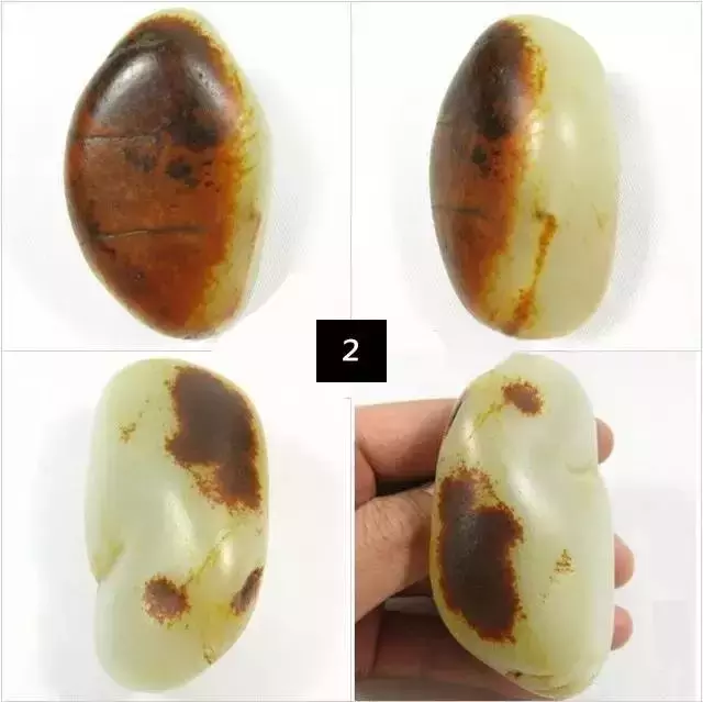 23张和田玉真假皮色对比图，看懂了再也不怕被坑  第3张