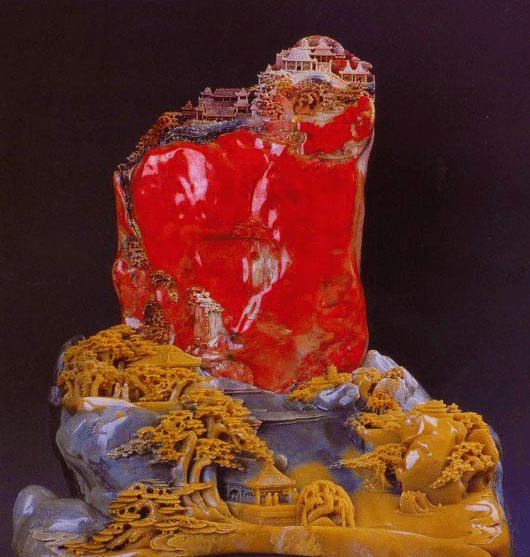 翡翠手镯掉到地上飙升6亿的极品鸡血石，万中无一，让人震惊！！  第5张