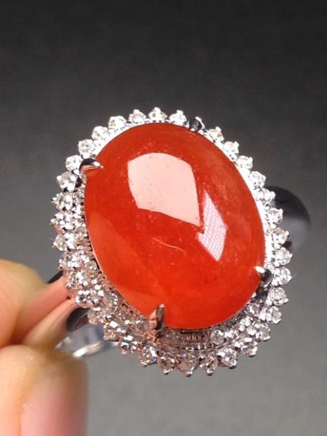 “万翠易得，一翡难寻”一一红翡的魅力与鉴赏  第9张